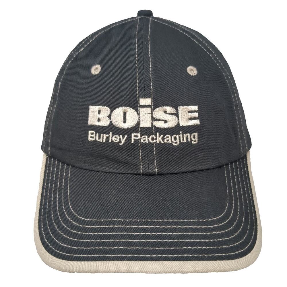 Port Authority Baseball Cap Black One Size Strapback Boise Burley Packaging Hat
